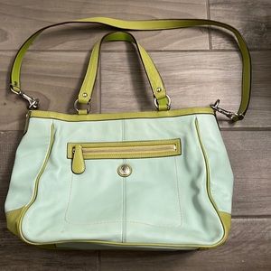 Coach crossbody tote